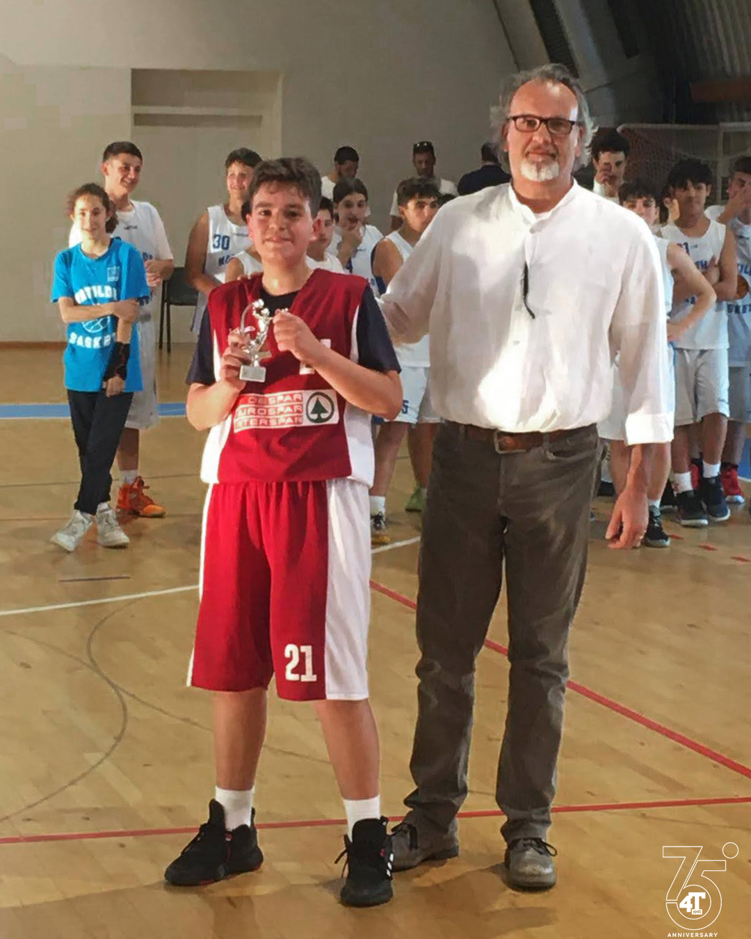 Giuseppe D'Urso trionfa nella gara del tiro da tre punti