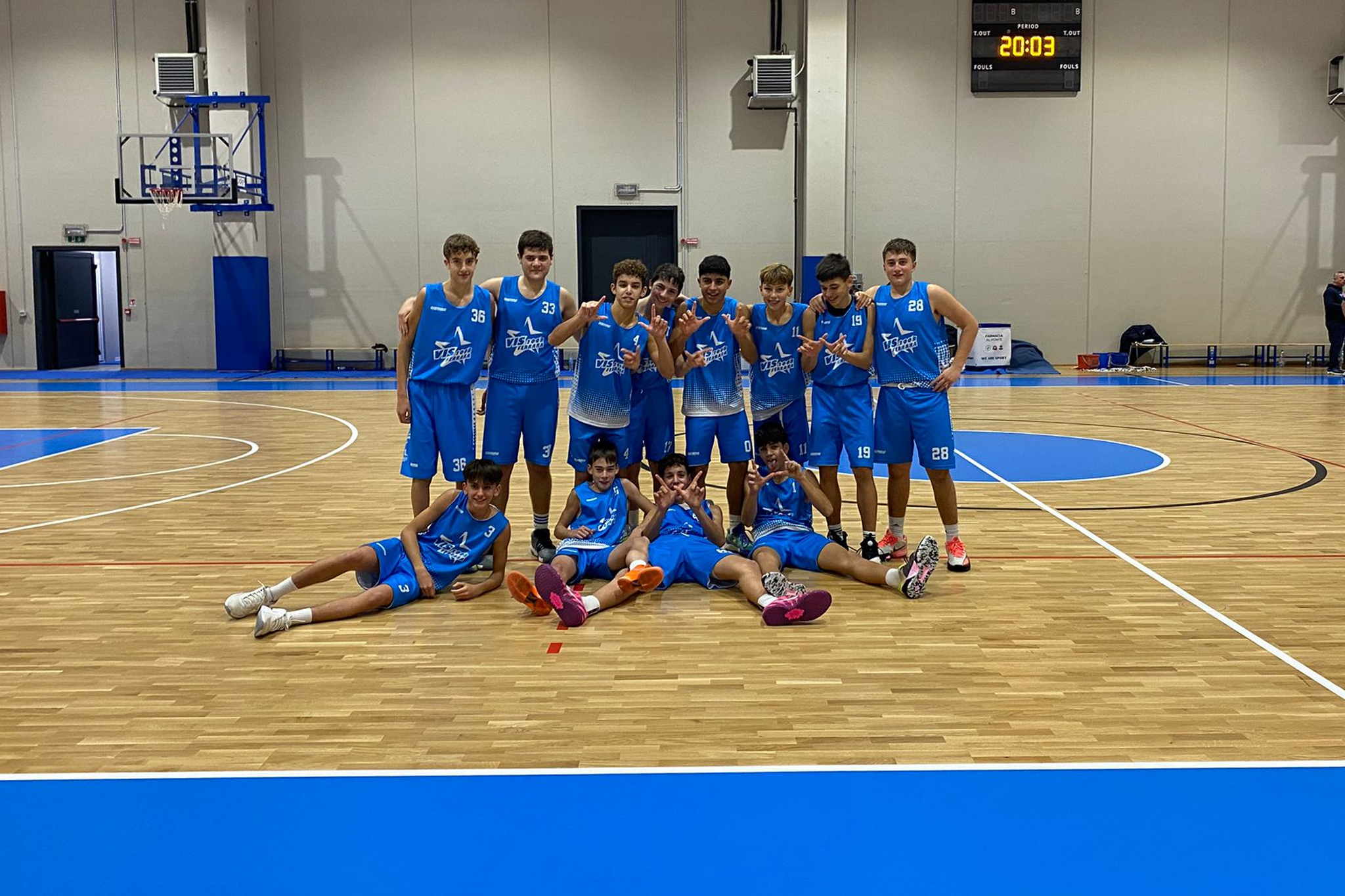 U14 Gold In&Young, arriva un largo successo a Ravenna