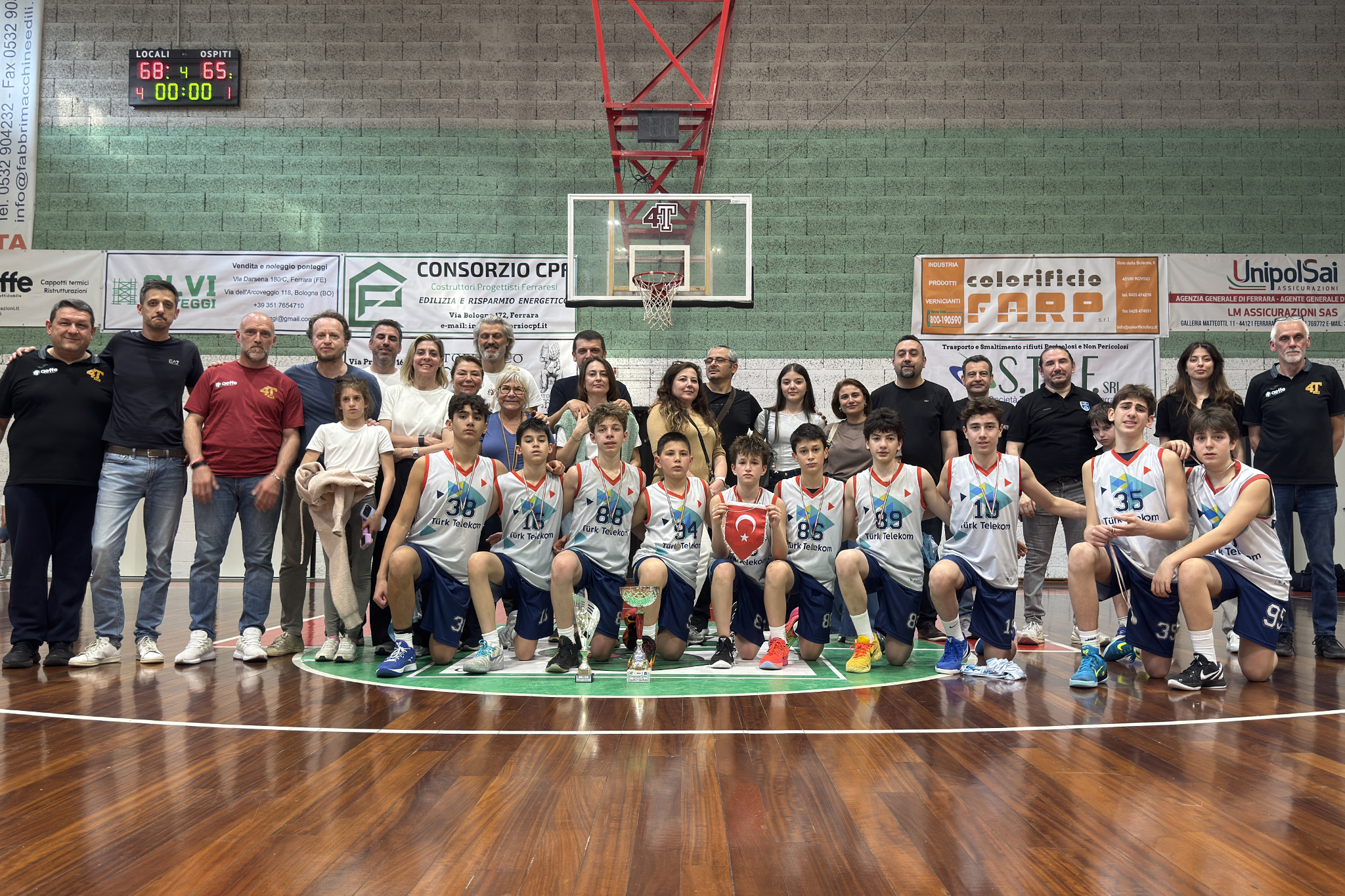 La seconda classificata İstanbul Türk Telekom