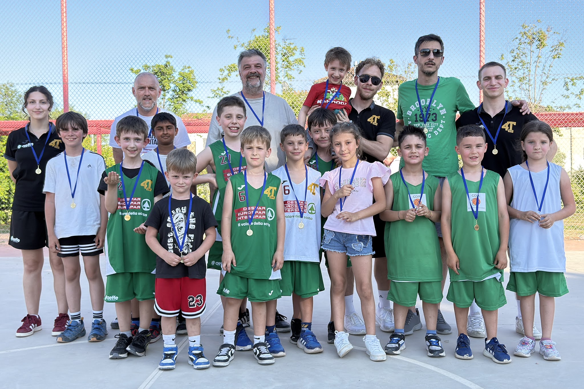 “Trofeo Olimpia”, minibasket protagonista con Olimpia Mirabello e Despar 4 Torri