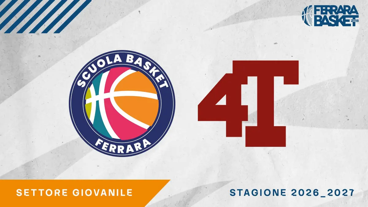 Scuola Basket Ferrara e 4 Torri firmano un protocollo di intesa